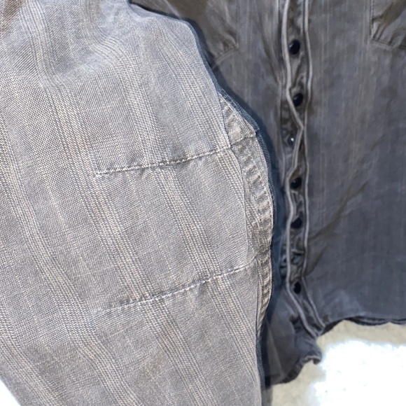 Rogue black denim rugged long sleeve shirt - Picture 10 of 11